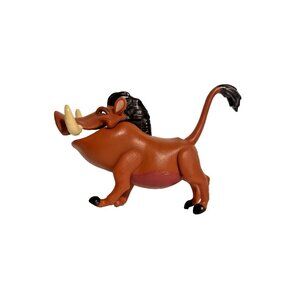 VTG Pumbaa Disney The Lion King 1994 Adult Fighting Action 4"-WORKS